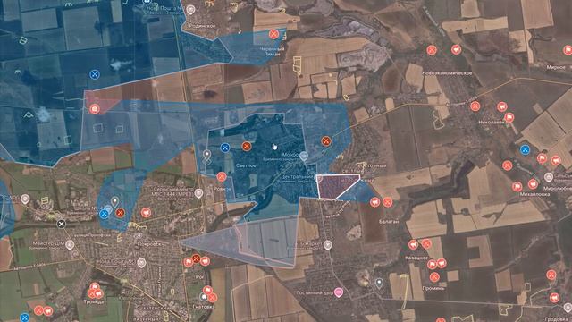 Карта Боевых Действий на 17 декабря 2025 года смотреть онлайн