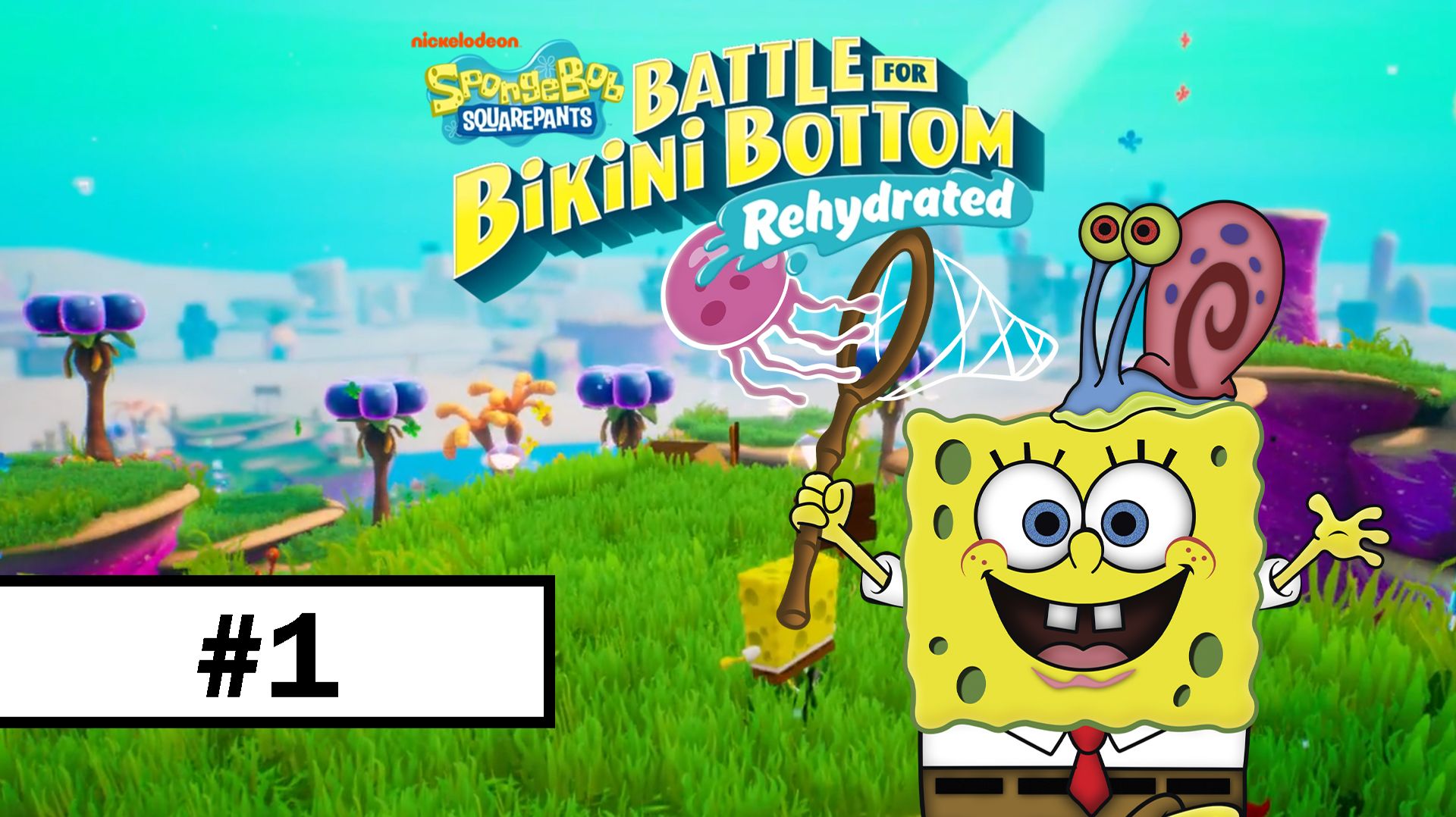 #1 SpongeBob SquarePants : Battle for Bikini Bottom - Rehydrated ➤ ПРОХОЖДЕНИЕ БЕЗ КОММЕНТАРИЕВ смотреть онлайн