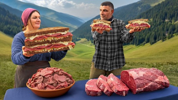 Знаменитые бутерброды, которые мы готовили в нашей горной деревне!