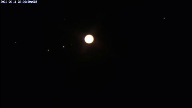 Затмение Ио 11 06 21 Io's eclipse 21:06:11 смотреть онлайн