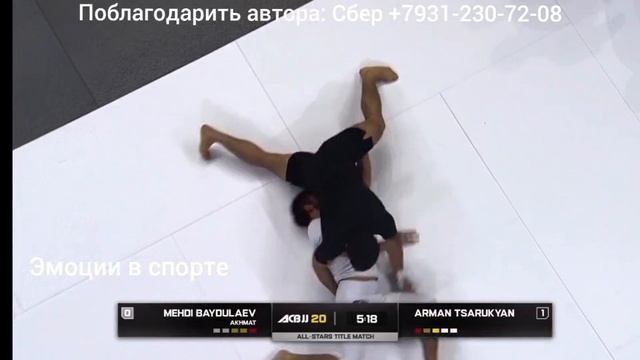 Арман Царукян - Мехди Байдулаев, полное видео боя на турнире ACBJJ 20 в Москве смотреть онлайн