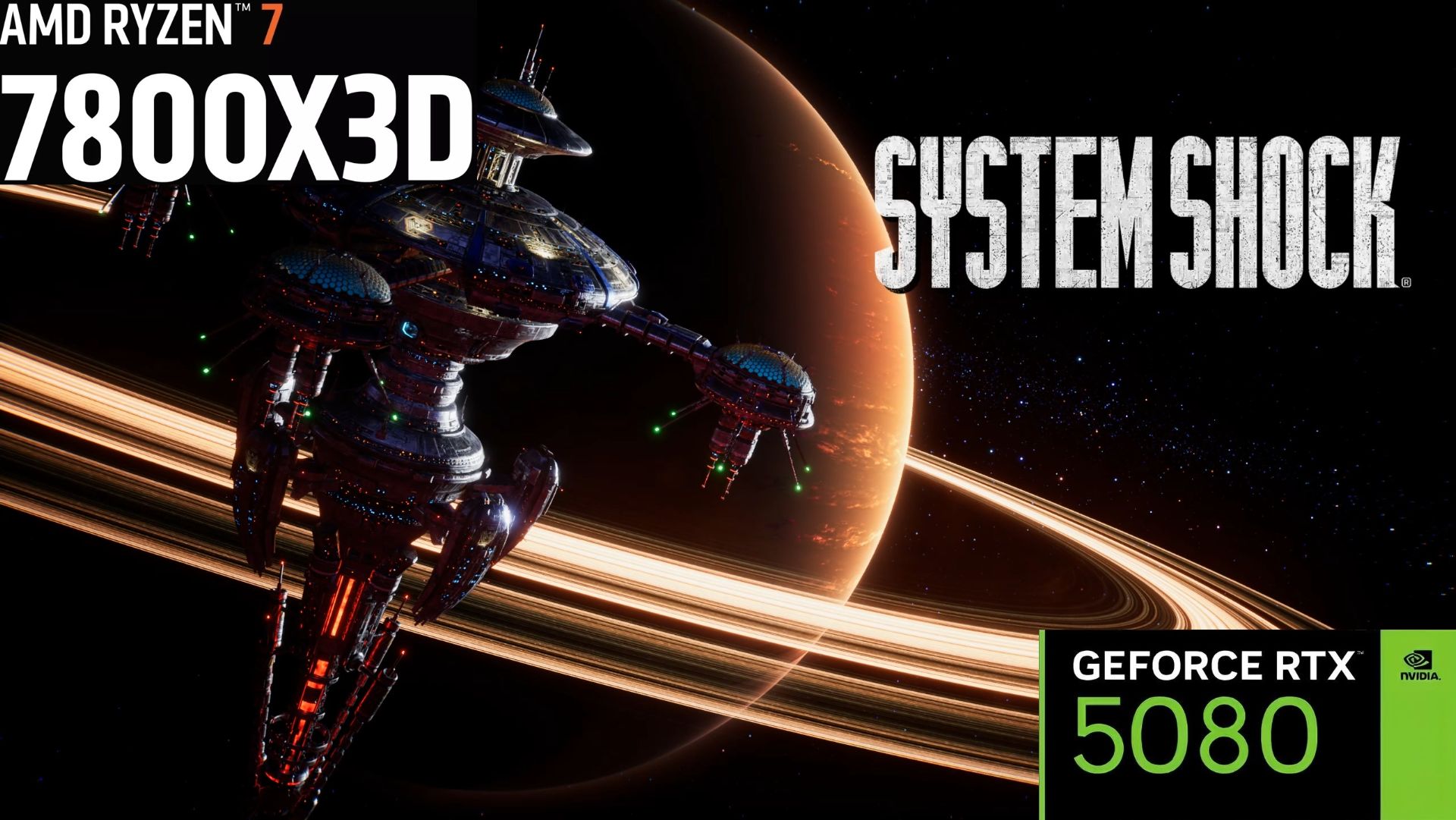 System Shock Remake | 2К - 1440p | RTX 5080 | AMD Ryzen 7 7800X3D | 32GB