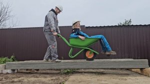 Тестируем прочность напечатанных балок танком: Rogue мобильные строительные 3D принтеры