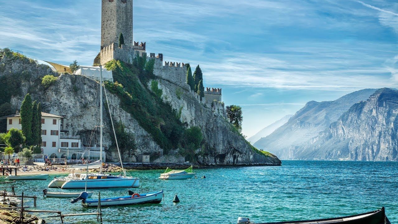 Озеро Гарда, Италия - Lake Garda, Italy смотреть онлайн