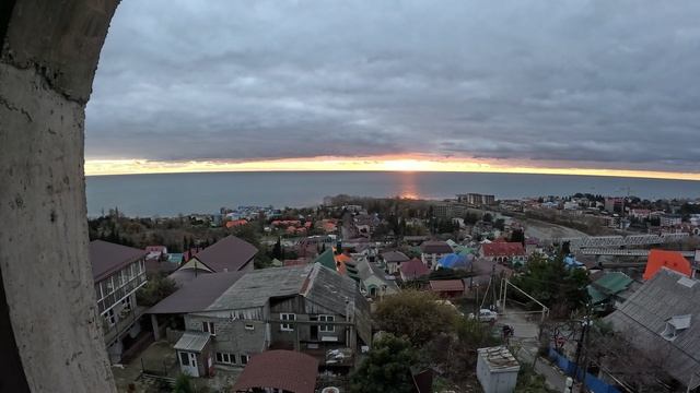 лазаревское,закат