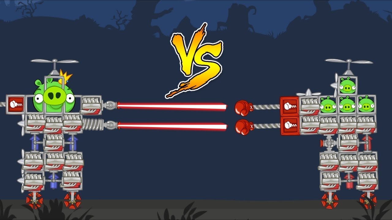 Bad piggies: батл плохих свинок 😈 смотреть онлайн