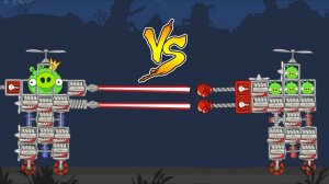 Bad piggies: батл плохих свинок 😈