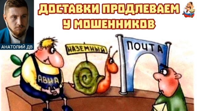 "Анатолий ДВ. ДОСТАВКИ ПРОДЛЕВАЕМ У МОШЕННИКОВ" смотреть онлайн