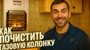 Как почистить газовую колонку Бош WR 10-2B