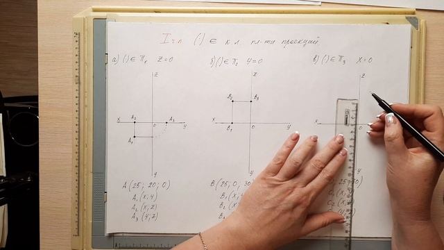 Начертательная геометрия. Лекция №1. Часть 2. смотреть онлайн