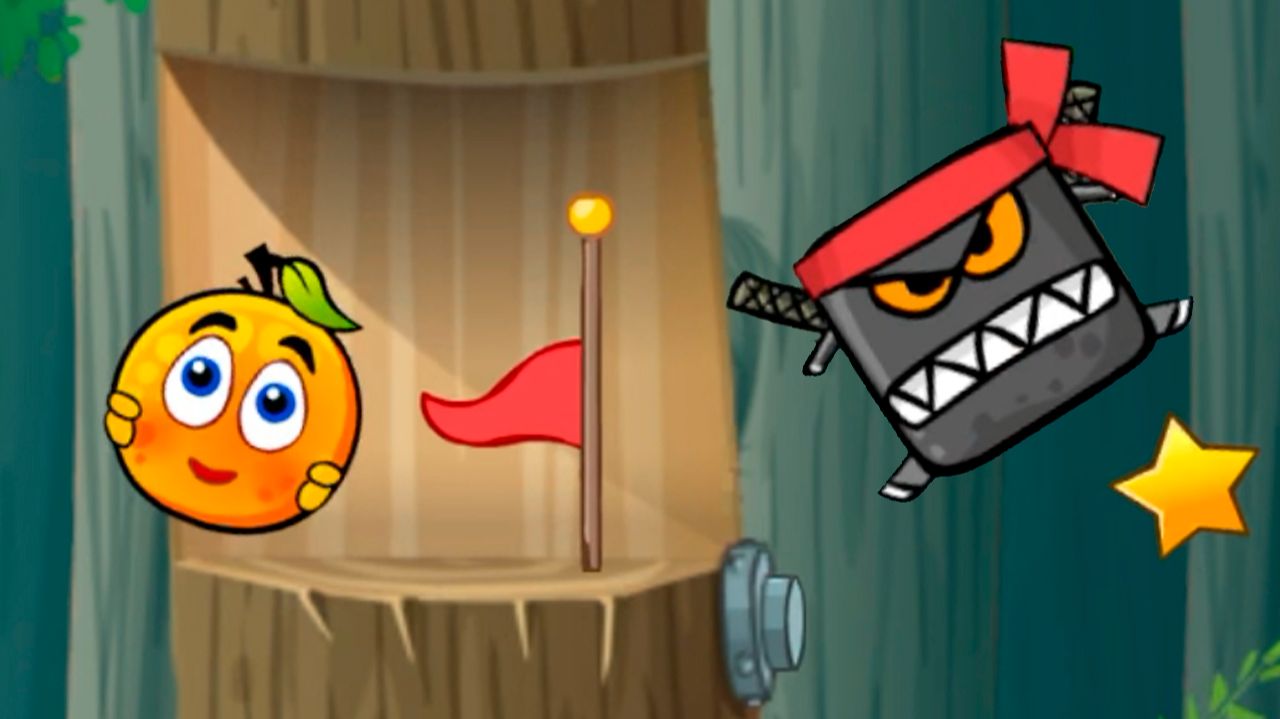 мультфильмы дял детей | Оригинальный RED BALL 4 ДРЕМУЧИЙ ЛЕС красный шарик непревзойденный и лучший