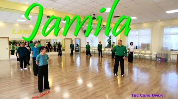 Jamila Line Dance Мастер класс Твс Соло Омск 16 12 2025