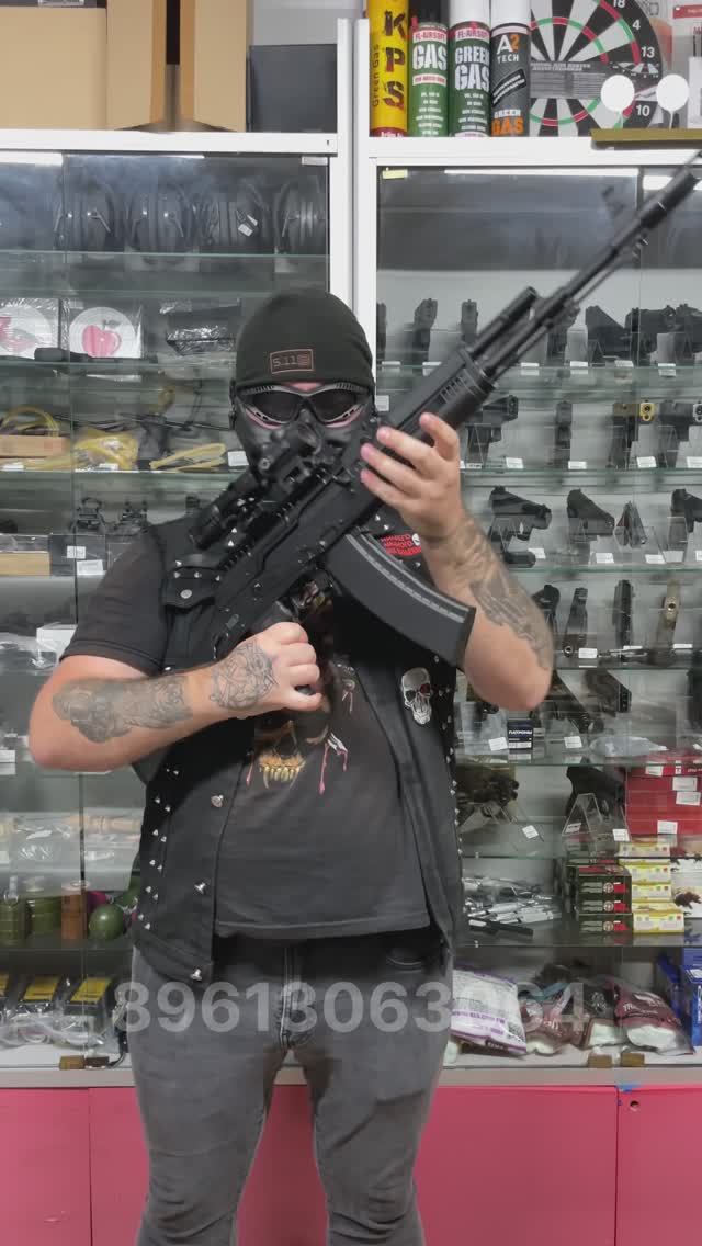 Страйкбольный автомат Cyma АК-74М (CM.047C)