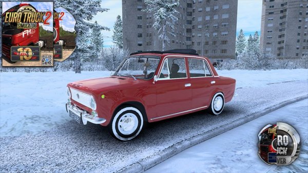 ets2 на Fiat 124 по Петрову