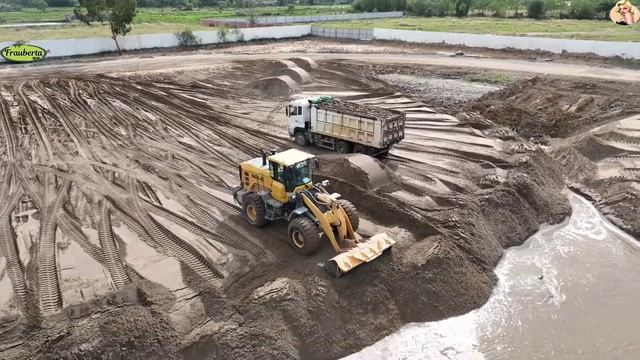 Строительство, высотные съемки , засыпка смотреть онлайн