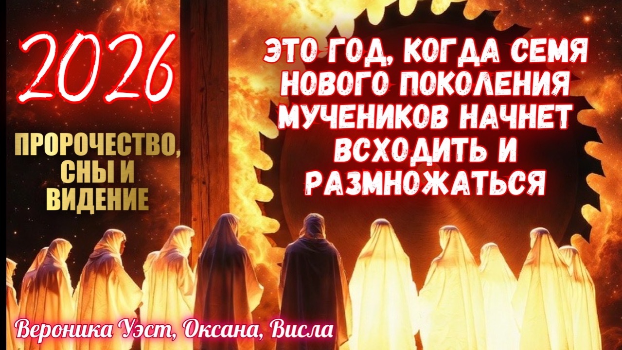 2026 ГОД - ЭТО ГОД, КОГДА СЕМЯ НОВОГО ПОКОЛЕНИЯ МУЧЕНИКОВ НАЧНЕТ ВСХОДИТЬ И РАЗМНОЖАТЬСЯ… смотреть онлайн
