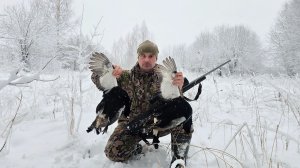 ОХОТА НА ТЕТЕРЕВА С МЕЛКАШКОЙ. ДОБЫЧА ПТИЦЫ В МЕТЕЛЬ. ОХОТА В ЗАБРОШЕННЫХ ДЕРЕВНЯХ.