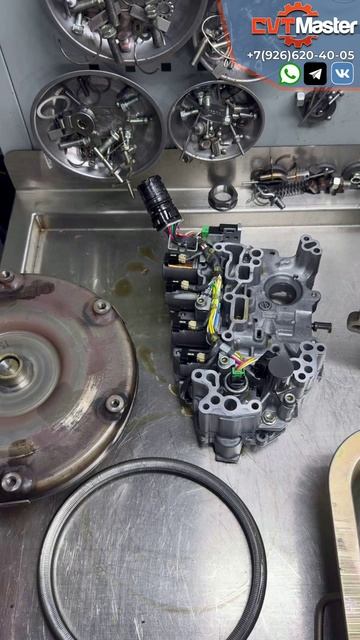 Ремонт вариатора Сузуки СХ4 в Химках часть 5 смотреть онлайн
