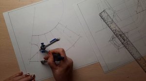 Начертательная геометрия. Практическое занятие  "РГР №2".  Часть 2.