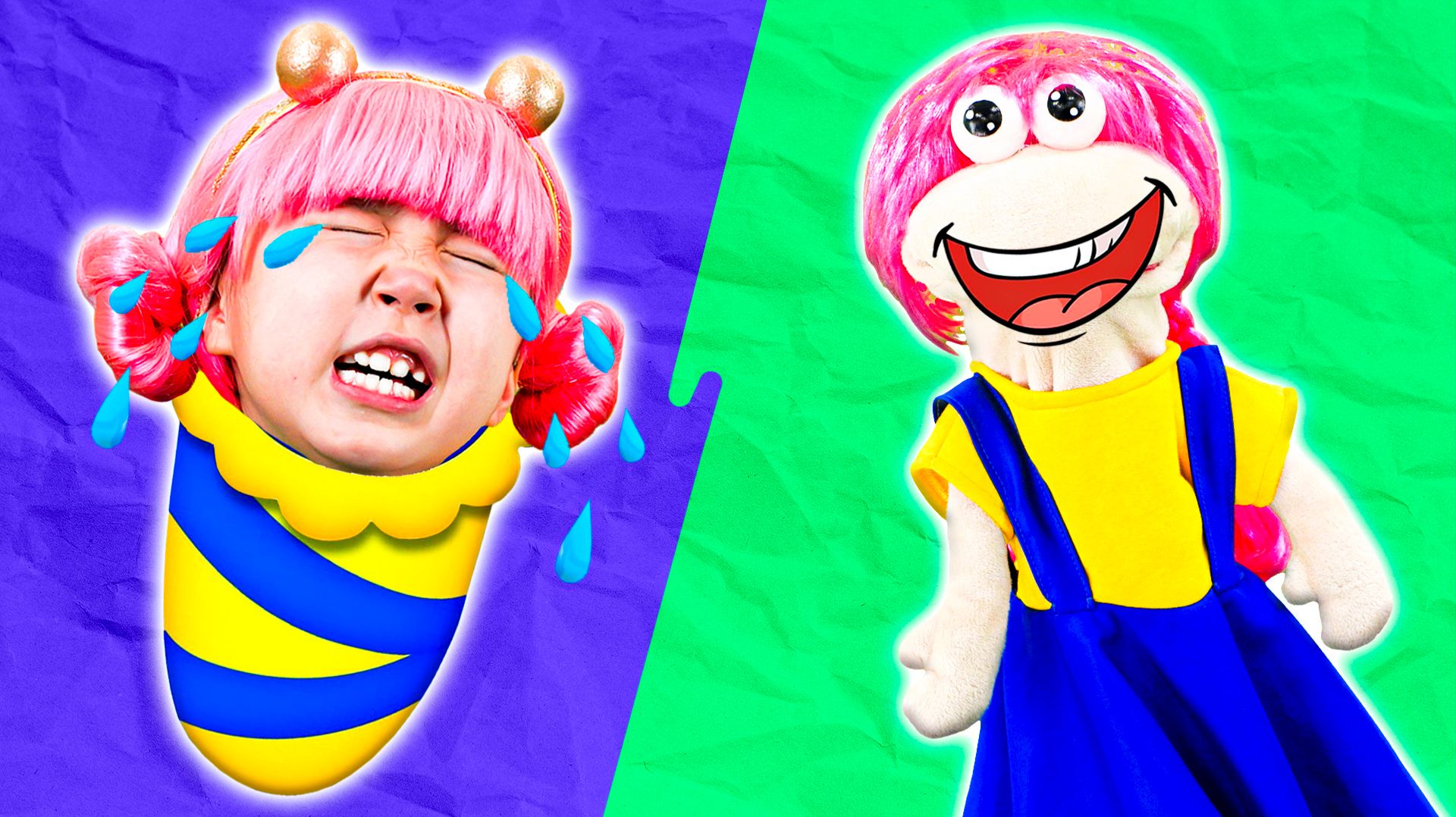 Не плачь! Ай-ай-ай! (С мини героями) | D Billions Детские Песни смотреть онлайн