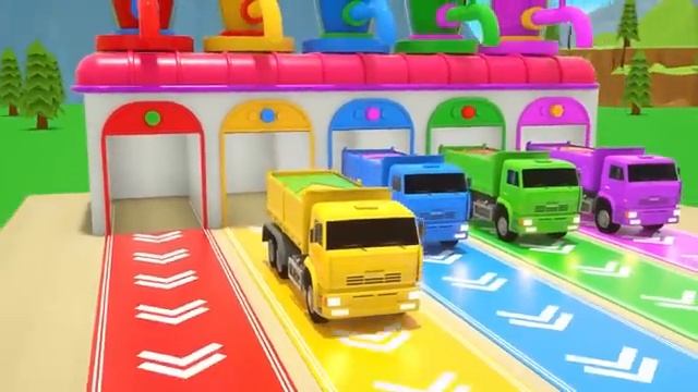 Песня о бинго + Старый Макдональд, детские машинки, фрукты и футбольные мячи - Детские стишки смотреть онлайн