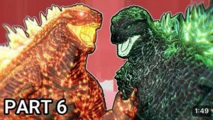 Термо ядерный Годзилла vs Годзилла минус Зеро| Анимация часть 6 (перезалив с Ютуба)