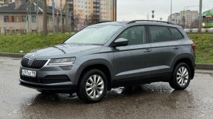 Подбор Skoda Karoq 1.4TSI-150hp 8-Aisin для клиента из г.Великие-Луки. Автоподбор. Авто под заказ.