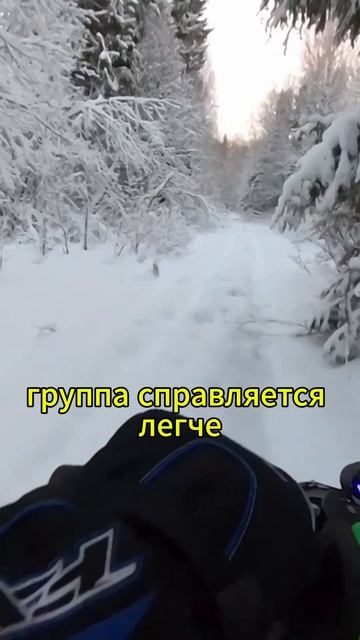 Одно Правило УМНОГО Снегоходчика / В Чем Фишка Выезда в Компании смотреть онлайн