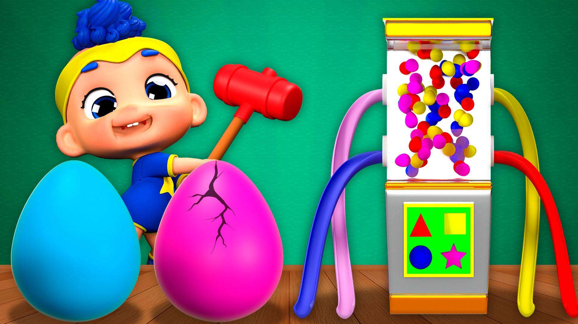 Волшебное Яйцо (с Карапузами DB) | D Billions Детские Песни