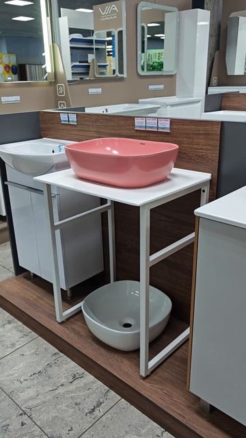 Накладные раковины HOLLER в актуальных матовых оттенках смотреть онлайн