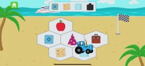 Синий трактор. Учим фигуру квадрат. Увлекательная игра