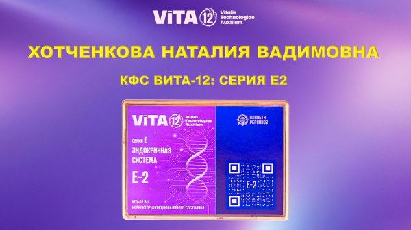 ВИТА-12: ЭНДОКРИННАЯ СИСТЕМА Е2. ХОТЧЕНКОВА Н.В.