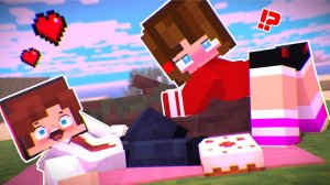 СЕКРЕТНЫЙ урок с сестрой-УЧИТЕЛЬНИЦЕЙ Джей Джей!？ История любви？!  - Анимация для Майнкрафта