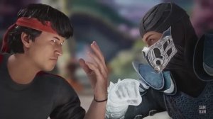 Mortal Kombat 1 - Лю Кан vs Саб-Зиро. Бруталити