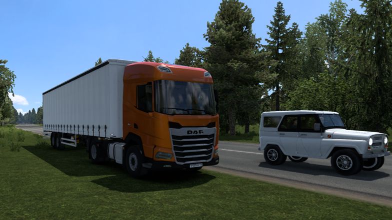 Купил новый трак и фуру. Иду в рейс из Питера на Байкальск. смотреть онлайн