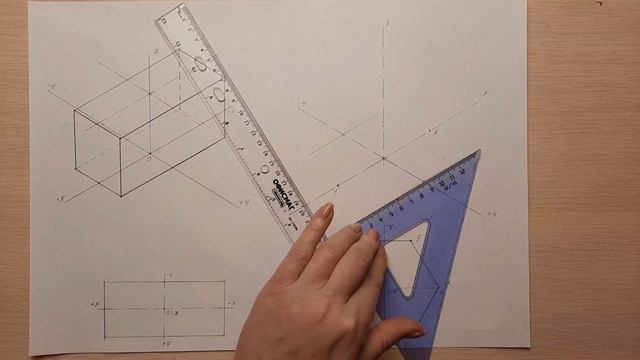 Инженерная графика. Лекция "Построение плоских фигур, геометрических тел в изометрии". смотреть онлайн