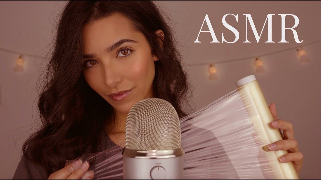 ASMR Tingly Plastic Wrap on Mic + MERCH смотреть онлайн