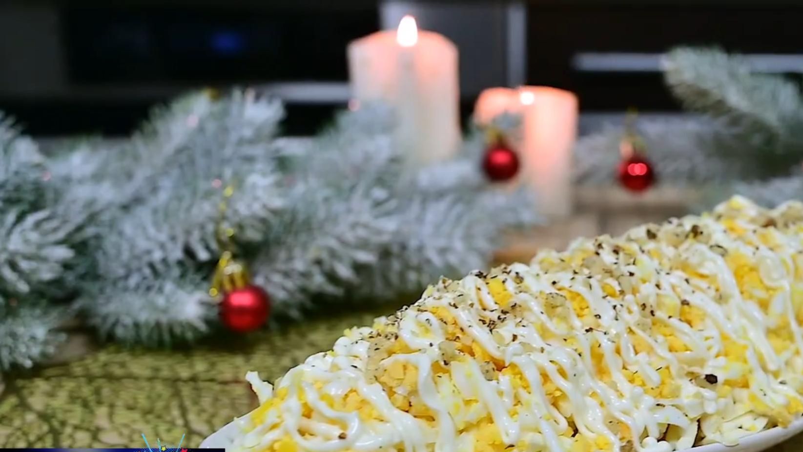 Всего 4 ингредиента! Салат на новый год _МАДОННА_ за две минуты.