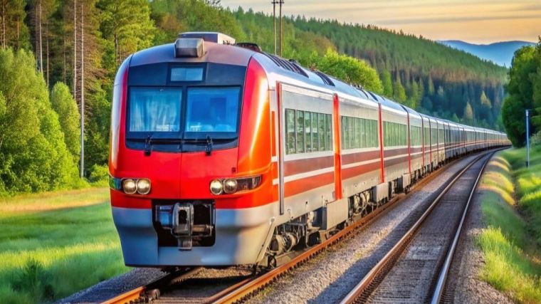 Сапсан ЭП20 грузовые и пассажирские поезда РЖД электрички - модели поездов как настоящие поезда