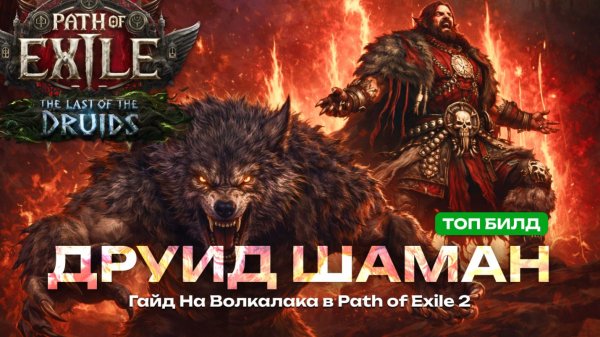 Лучший билд на Друида в PoE 2 - Шаман, Оборотень, Лед