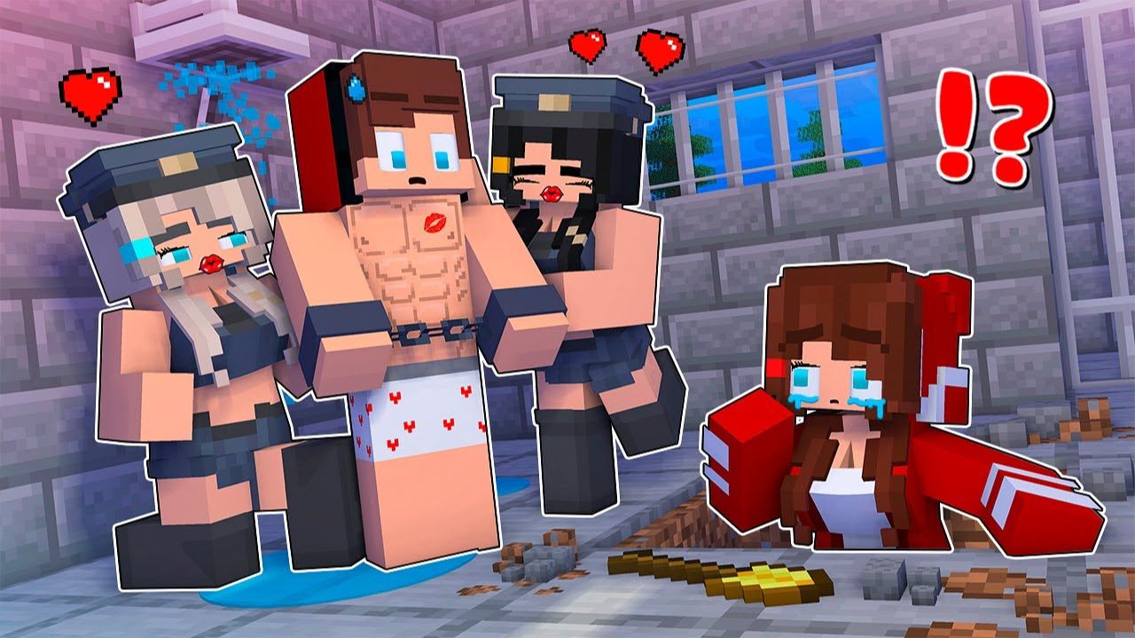 ДЖЕЙ ДЖЕЙ СТАЛ ПОПУЛЯРЕН В ИГРЕ PRISON CHALLENGE!？ - Анимация ДЛЯ Майнкрафта смотреть онлайн