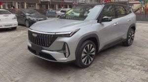 GEELY ATLAS 2025 Серебро на сером
