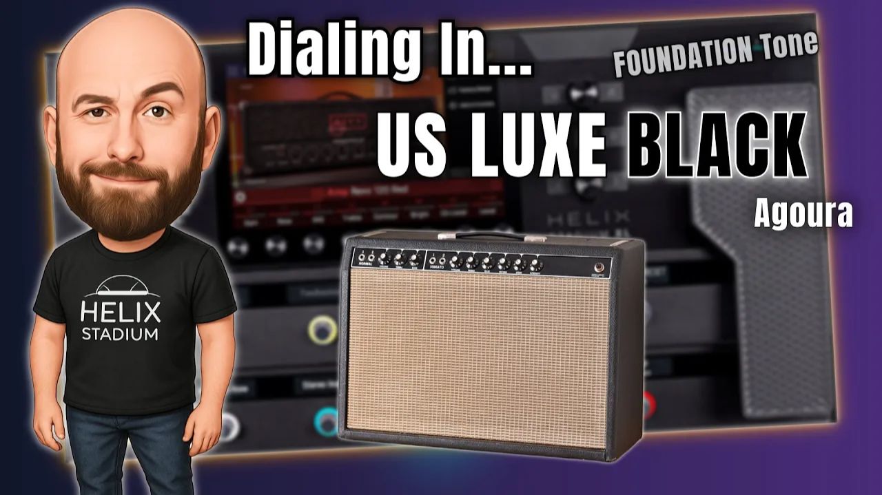 Jason Sadites: HELIX STADIUM: Настройка US Luxe Black (Основной звук)