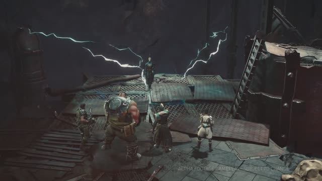 Warhammer 40,000 Dark Heresy — геймпленый трейлер смотреть онлайн