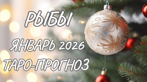 Рыбы ♓ Таро прогноз на январь 2026 года