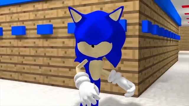 Соник в школе Балди