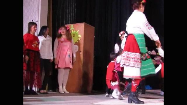 Часть юбилейного концерта, посвящённого 60-летию ДС «Солнце», г. Выршец — ясельная группа