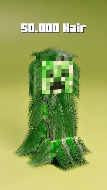 0 против 1 миллиона волосков 🔥⛏️ Крипер из Майнкрафта смотреть онлайн