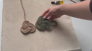 Узел Трилистник. Плетение из газетных трубочек