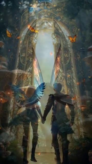 Девушка с крыльями